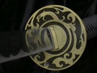 SMOCZA KATANA Z POCHWĄ 4KM108-410 PLUS STOJAK - 7