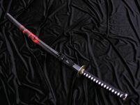 SMOCZA KATANA Z POCHWĄ 4KM108-410 PLUS STOJAK - 10