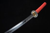 Samurai Schwert KATANA JAPAN STAHL FÜR TRAINING CODE 1060 BL-4 - 11
