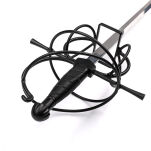 Duży Rapier Renesansowy z Pochwą Stal Nierdzewna JT6007RD - 3