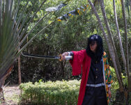 Miecz Katana Demon Slayer Giyu Tomioka's Nichirin Drewniany JT10054 - 9