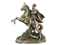 JAN III SOBIESKI KRÓL POLSKI NA KONIU W ZBROI  Veronese CU02860A4 - 9