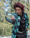 Miecz Katana Demon Slayer Kamado Tanjirous Drewniany JT10650 - 6