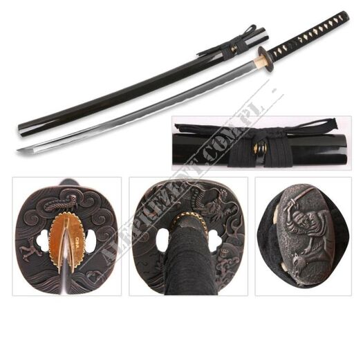 Profi Katana Schwert scharf echt zum Training Metall Kohlenstoffstahl 1060 Samurai 100% handgefertigt Nur für Erwachsene - 18 Jahre erfor DS032