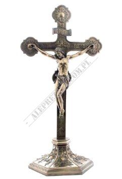 Großes stehendes Kreuz mit Jesus Veronese (WU75543A4)