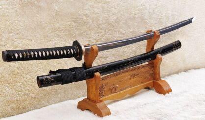 Katana Samuraischwert STEEL geschichtet Damaskus, R1021